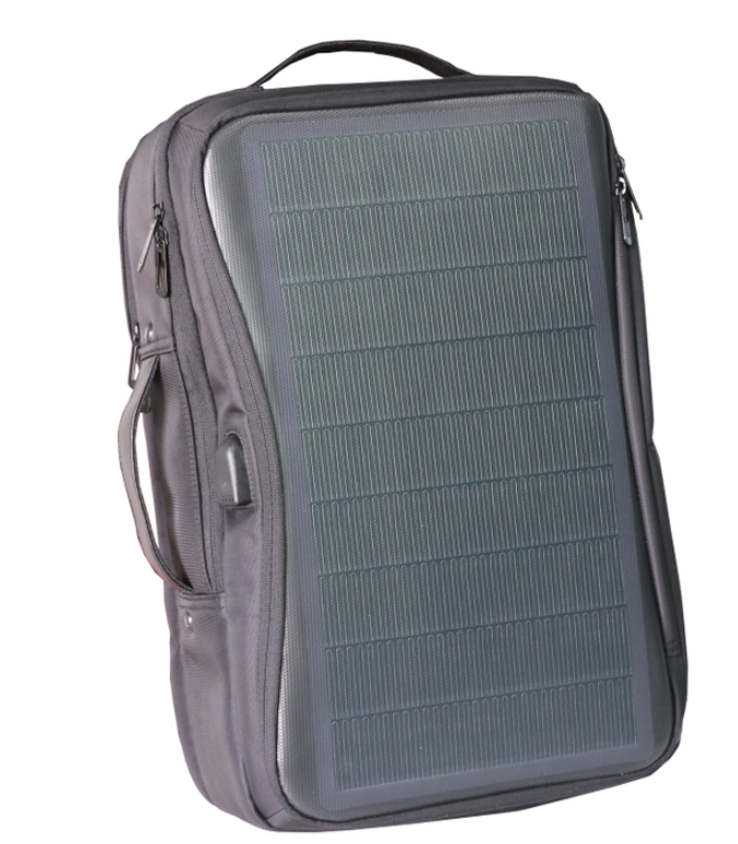 Solar Charging Backpack: No More Low Battery on Your Trips
